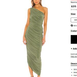 Norma Kamali Diana Gown